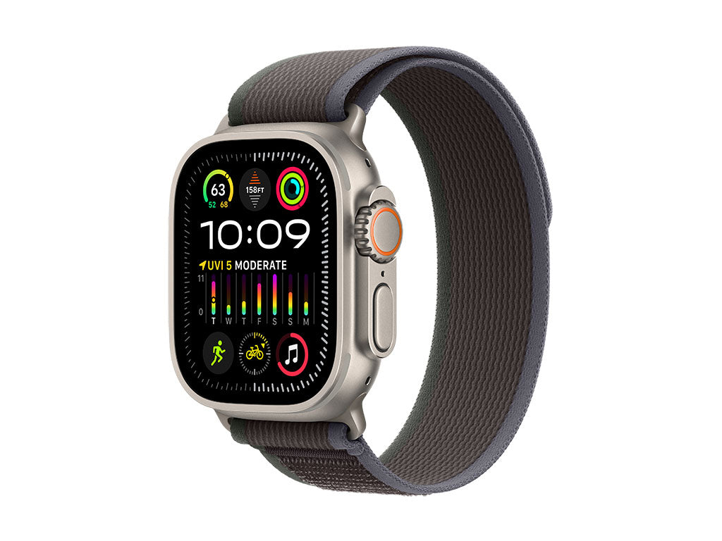 Apple Watch Ultra 2 Titanium Cellular 49mm (Trail Loop blue/black) S/M