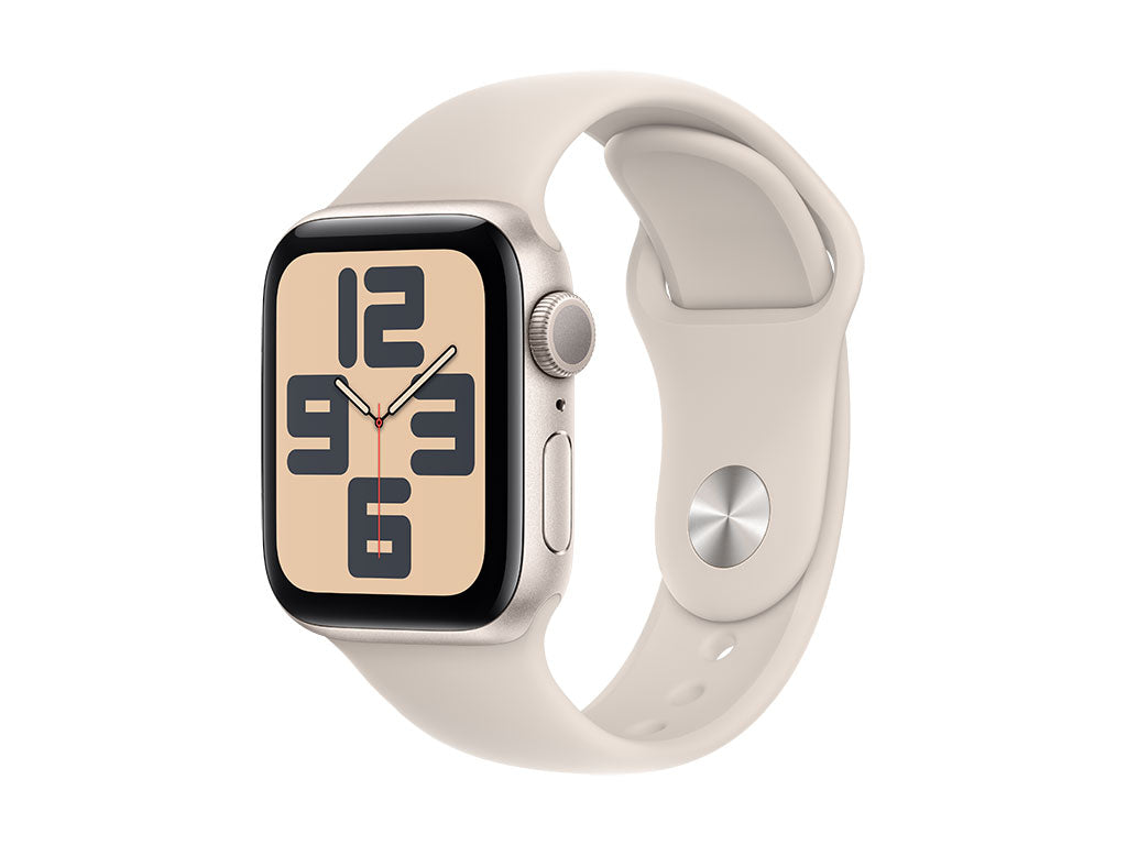 Apple Watch SE Aluminium 40mm Polarstern (Sports Bracelet Polarstern) S/M