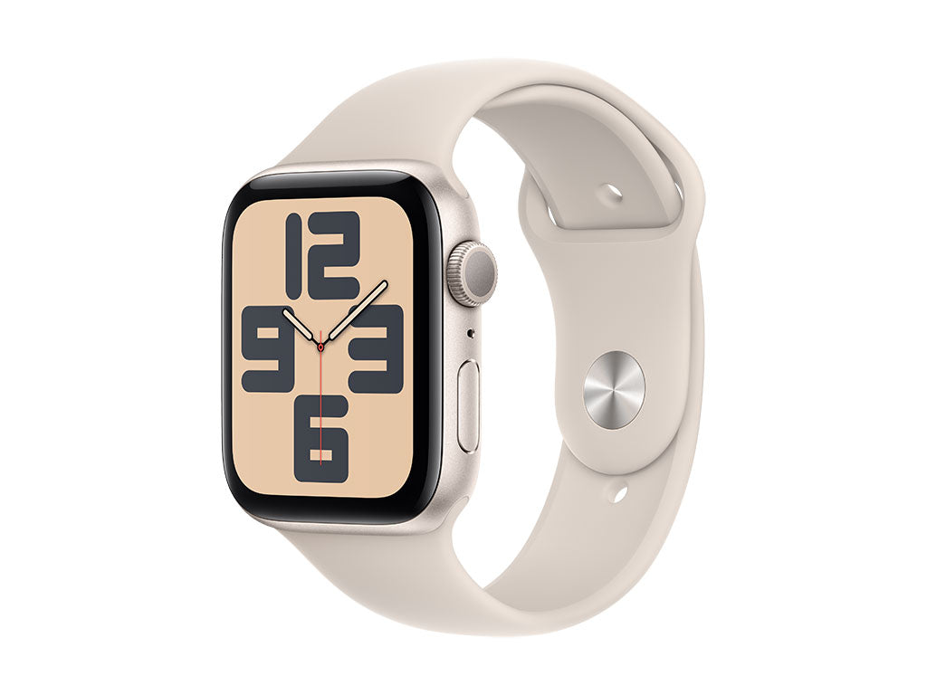 Apple Watch SE Aluminium 44mm Polarstern (Sports Bracelet Polarstern) M/L