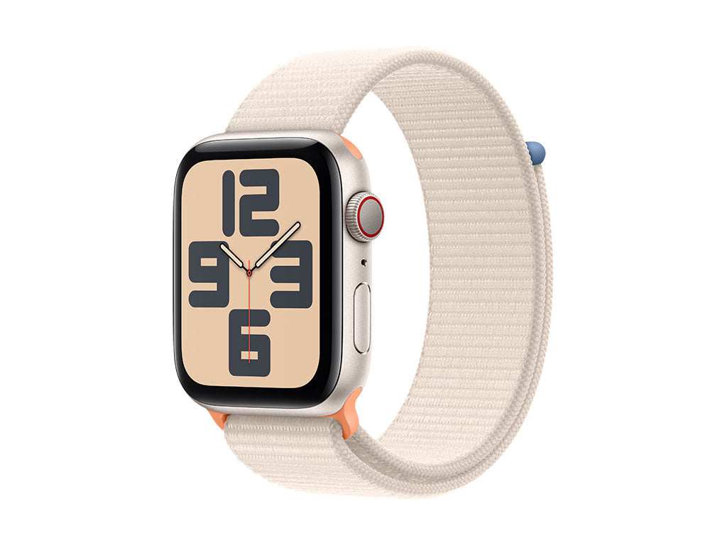Apple Watch SE Aluminium Cellular 44mm Polarstern (Sport Loop polarstern)