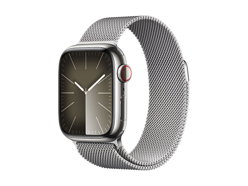 Apple Watch S9 Stainless Steel Cellular 41mm Silver (milanaise silver)