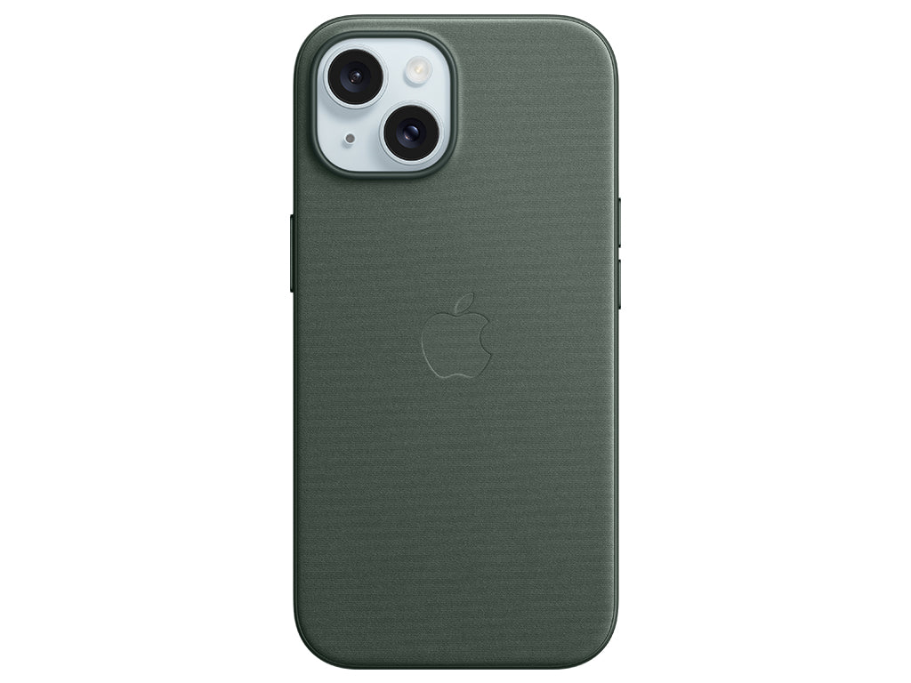 Apple Fine Weave Case iPhone 15 with MagSafe (evergreen)