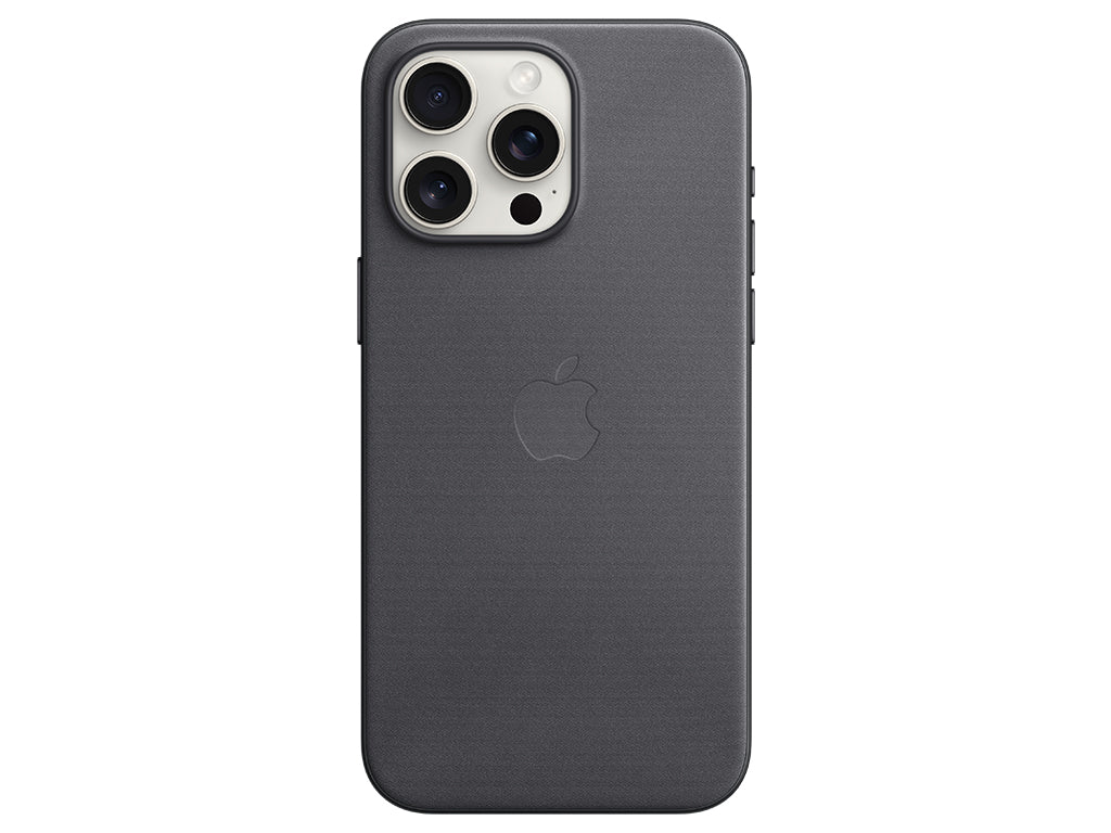 Apple Fine Weave Case iPhone 15 Pro Max with MagSafe (black)