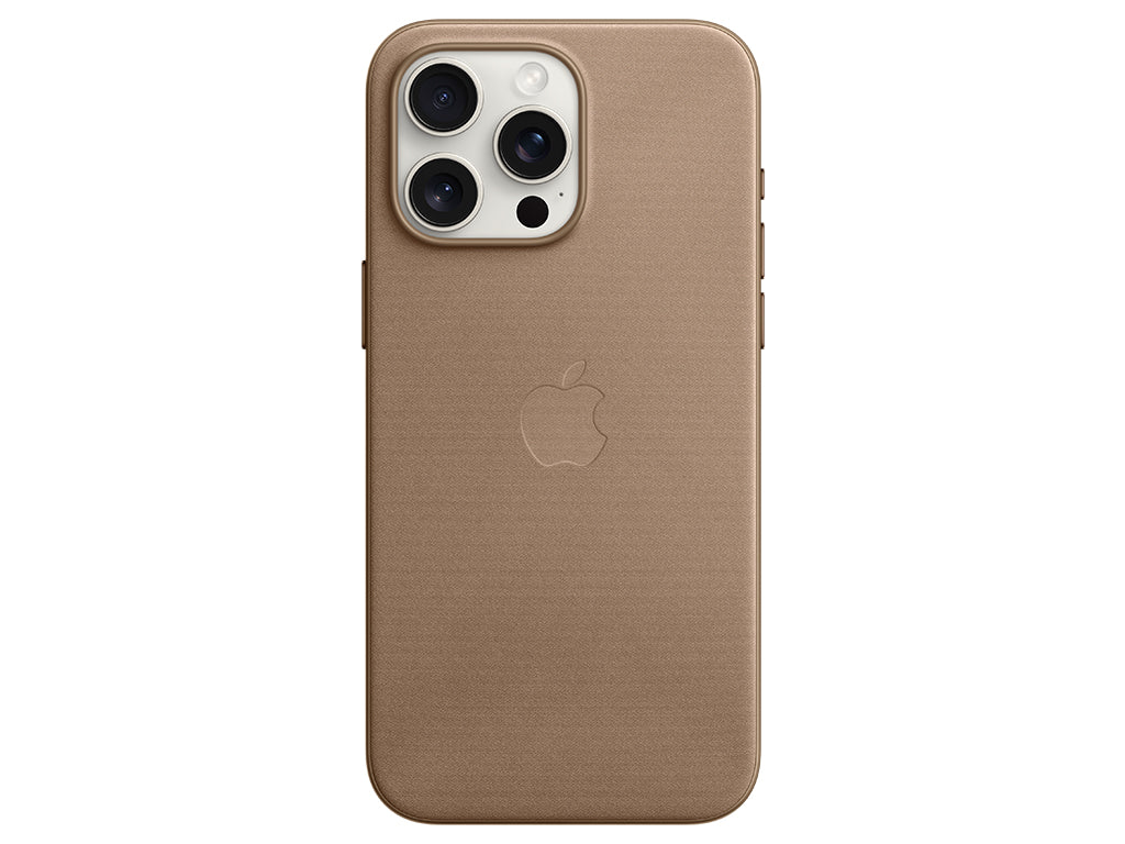 Apple Fine Weave Case iPhone 15 Pro Max with MagSafe (taupe)