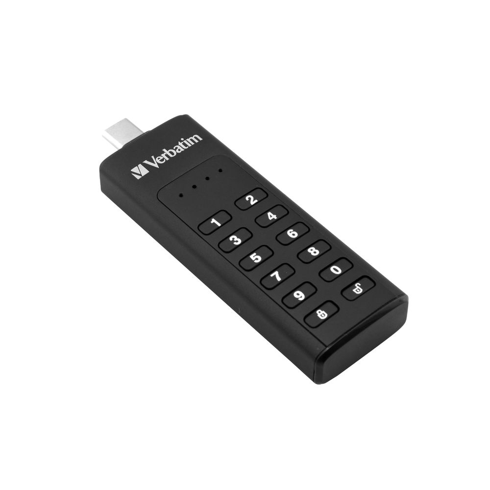Verbatim USB stick 3.1 Keypad Secure Gen.1 128GB black