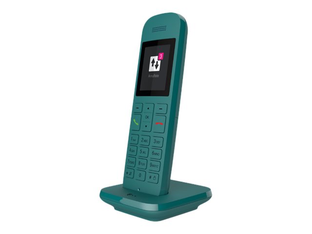 Telekom Speedphone 12 - IP cordless phone, petrol