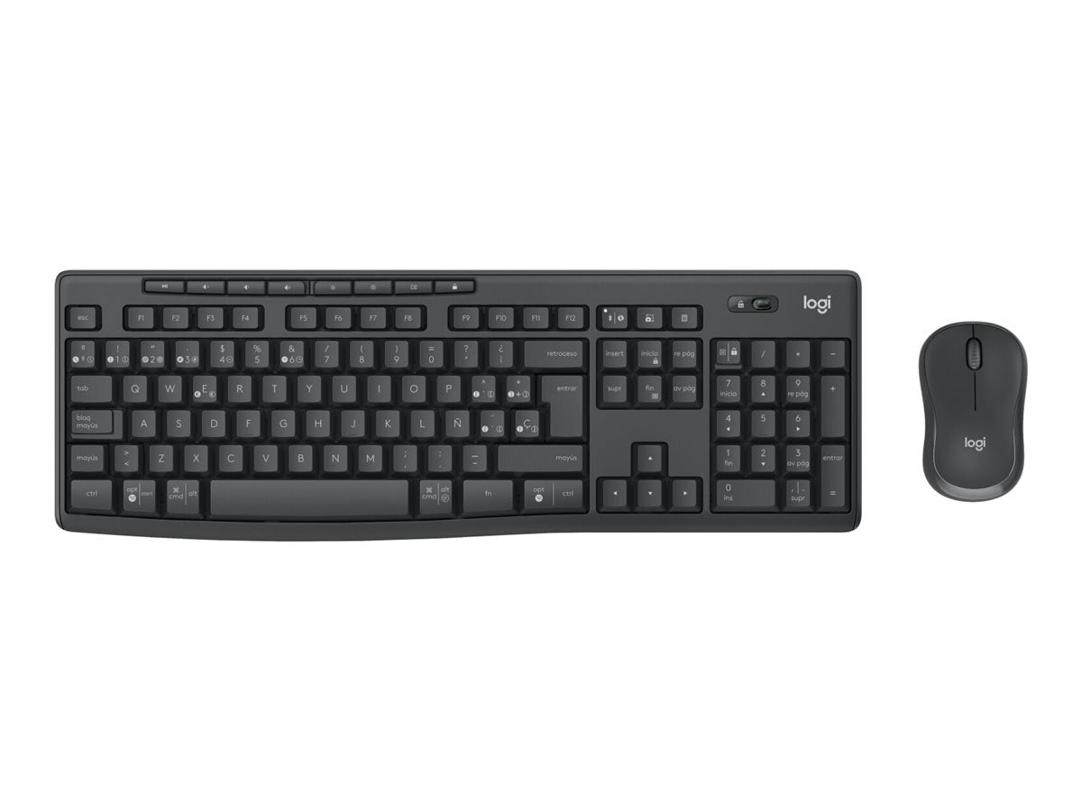 Logitech MK370 Combo for Business - Keyboard and Mouse Set - Graphite