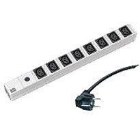 Bachmann 19 inch 1HE 8xC13 1xfuse 10A current 2.0m CEE7/7