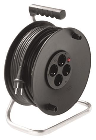 Bachmann sheet steel cable drum with thermal protection