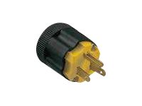 Bachmann USA - Plug 3-pin np UL 15A/125V, black
