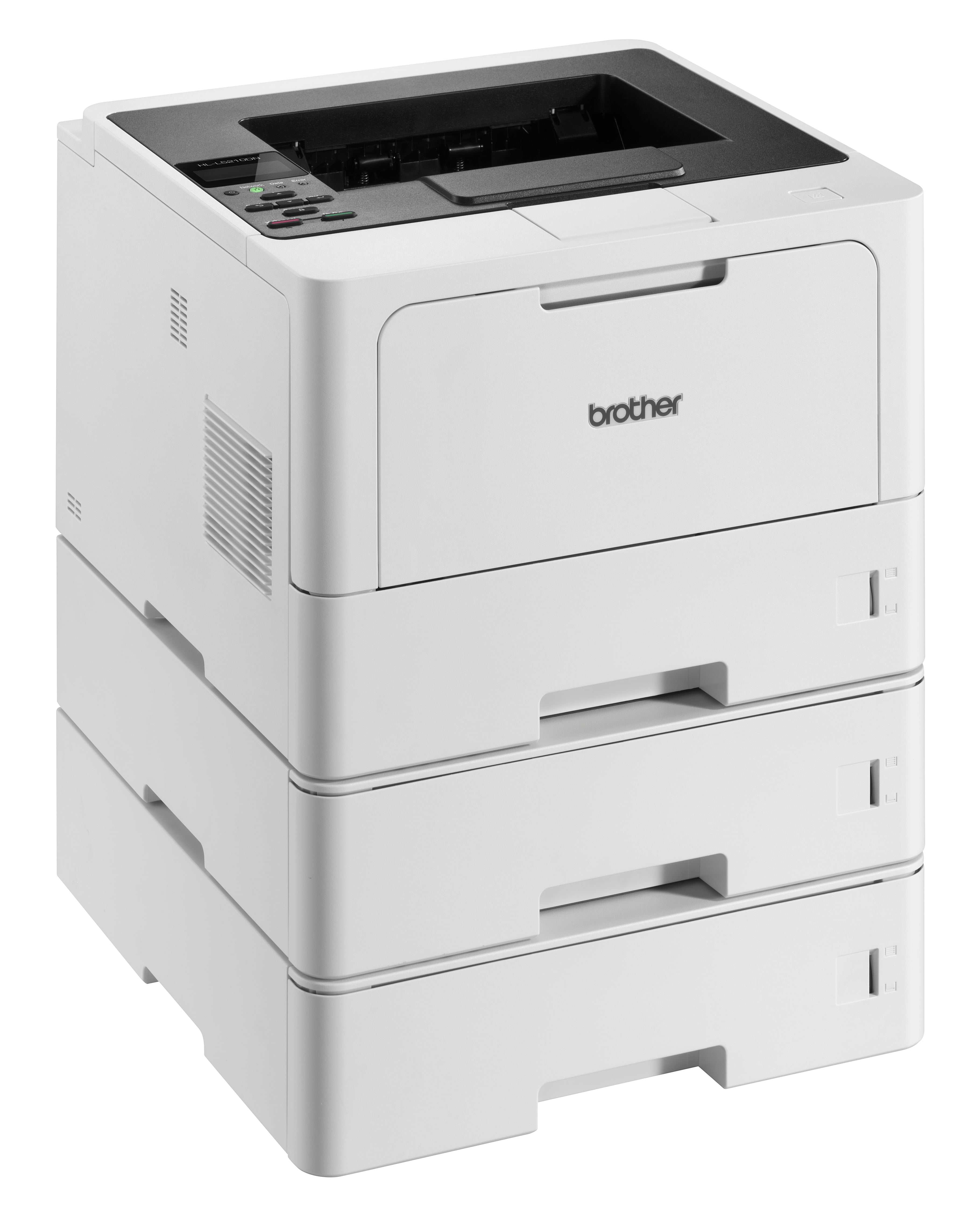 Brother HL-L5210DNTT mono laser printer 3x paper cassettes incl. 10€ UHG
