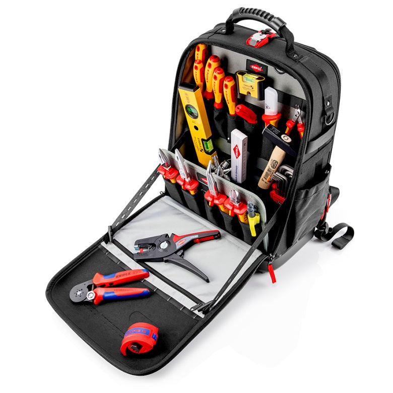 KNIPEX tool backpack Modular X18 Electric, 23-piece