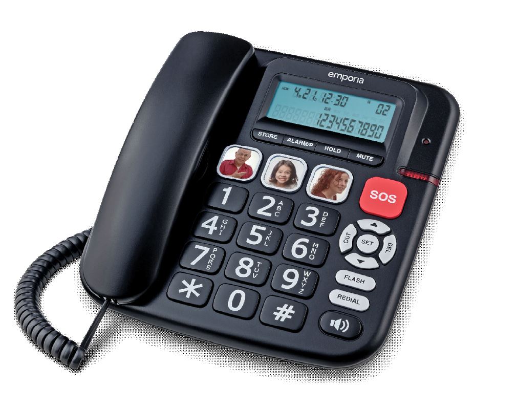 Emporia KFT20, large button telephone