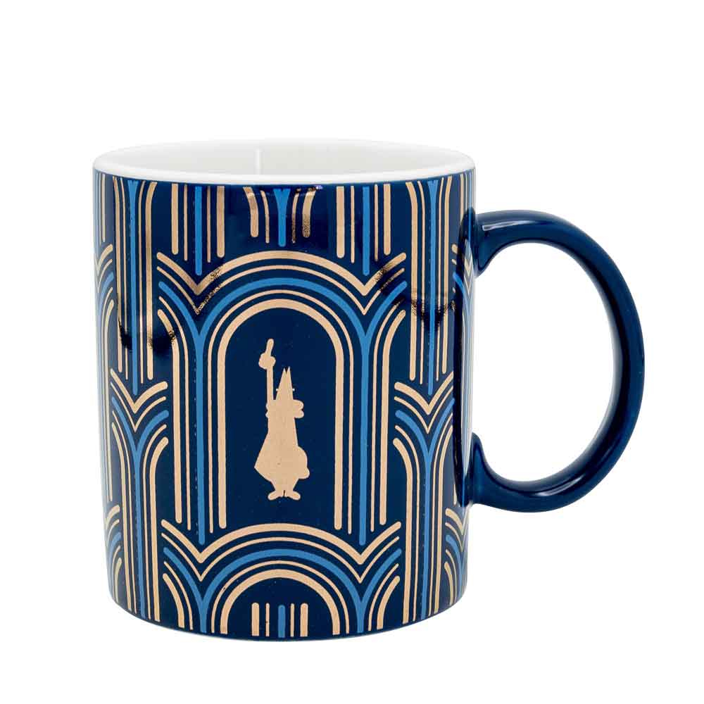 Bialetti Deco Glamor mug blue