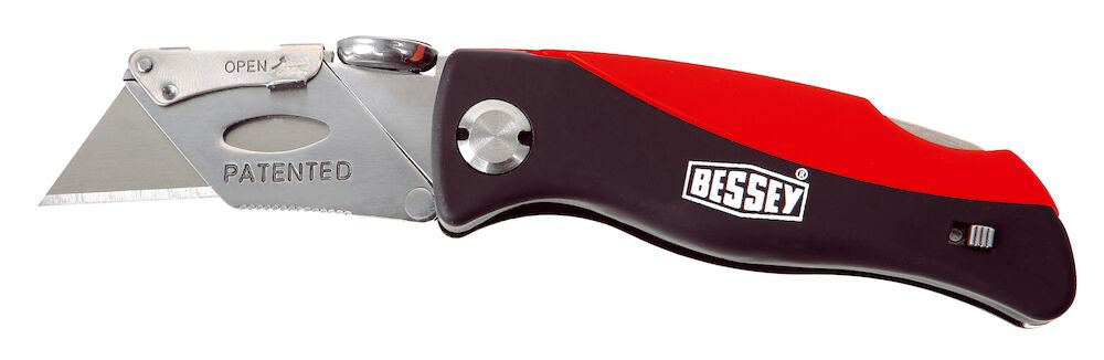 BESSEY blade folding knife with plastic handle DBKPH-EU