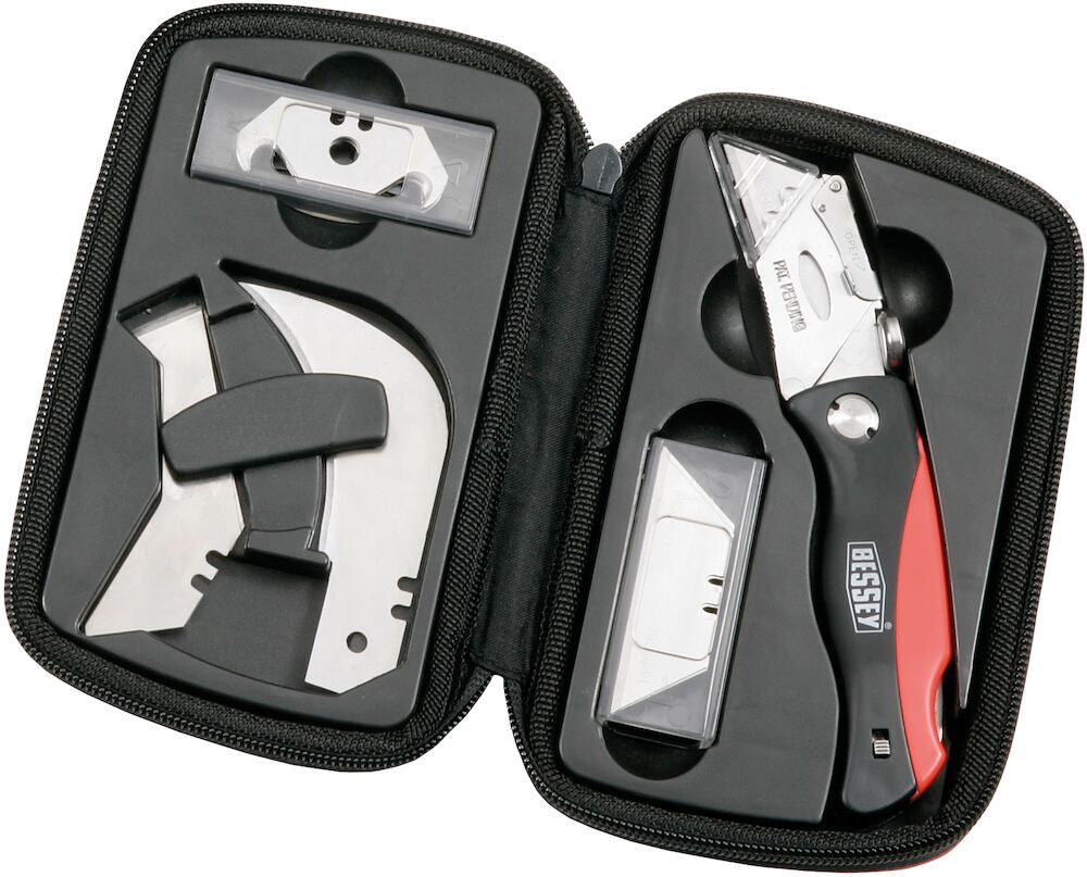 BESSEY cutter knife set DBKPH-SET, blade folding knife