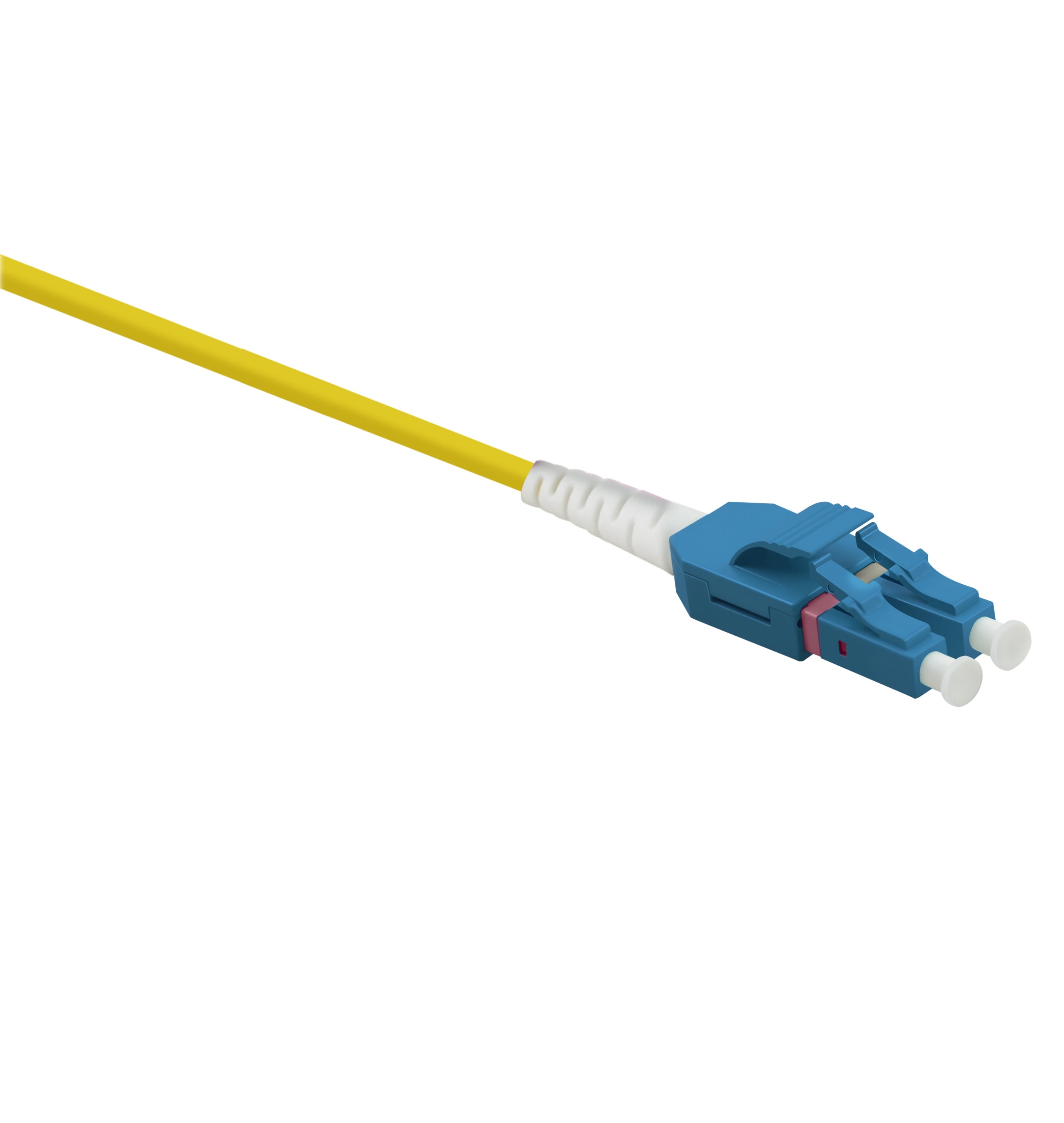 Helos fiber optic patch cable Uniboot LC/LC Duplex 9/125µm OS2 20.0m