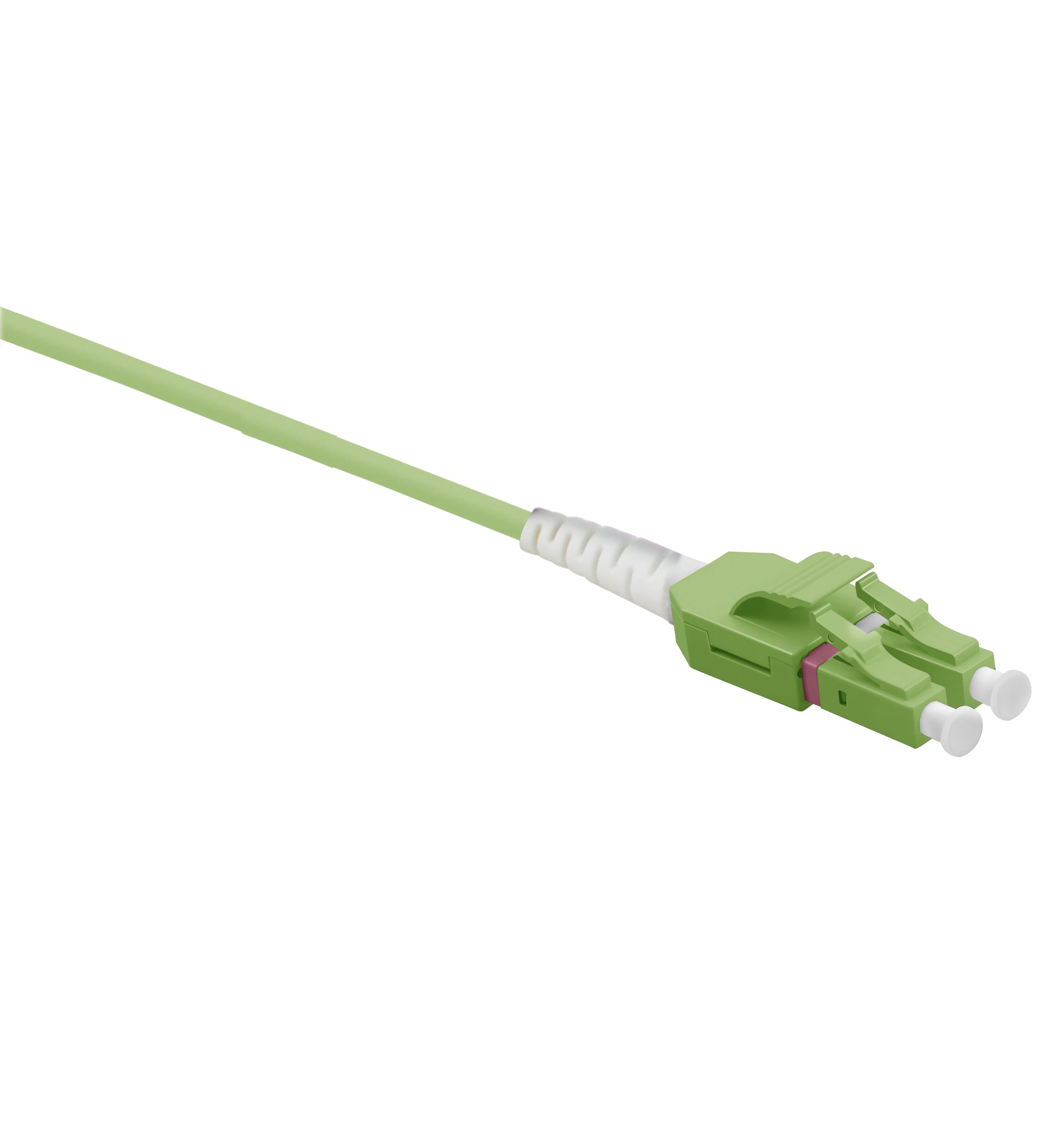 Helos fiber optic patch cable Uniboot LC/LC Duplex 50/125µm OM5 15.00m