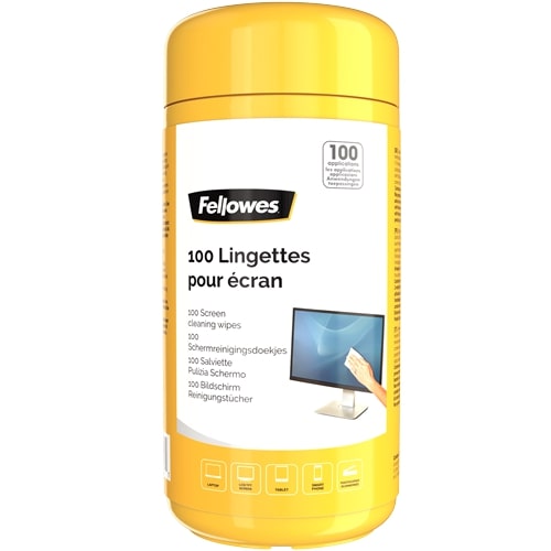 Fellowes Bildschirmreinigungstücher (100er Pack)