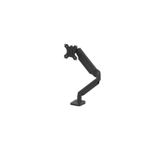 Fellowes Single Monitor Arm Platinum Series Black
