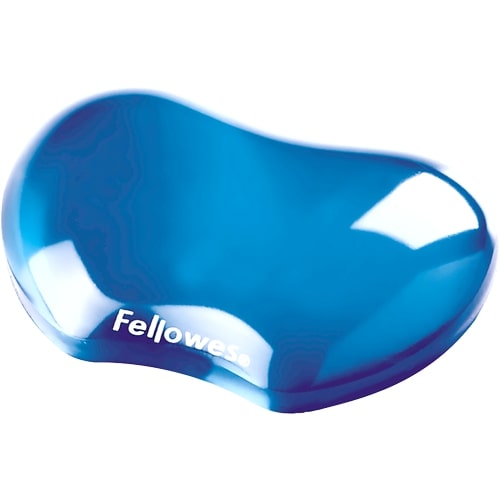 Fellowes wrist rest Crystal Gel blue