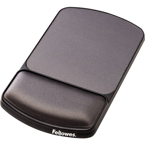 Fellowes wrist rest with mouse pad Premium graphite