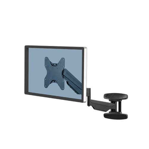 Fellowes monitor arm wall mount black