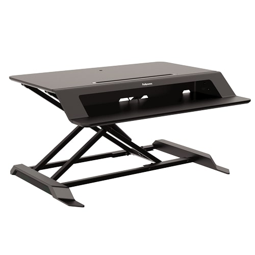 Fellowes sit/stand workstation Lotus LT black