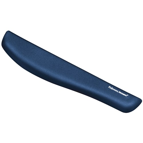 Fellowes Keyboard/Wrist Rest PlushTouch Blue