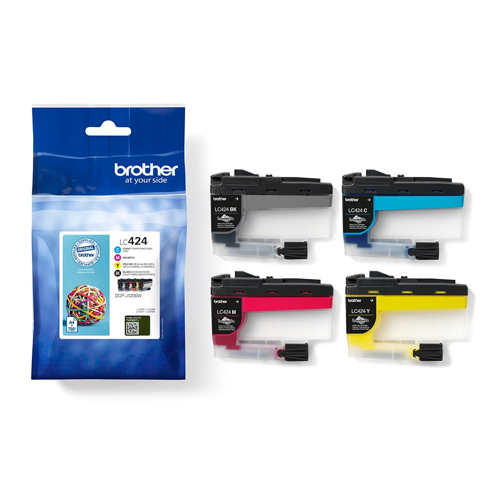 Brother ink set LC424 BK/C/M/Y set