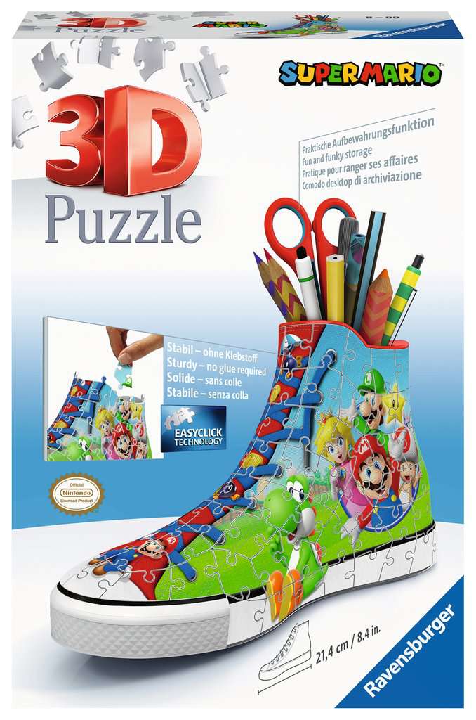 Super Mario - 3D Puzzle 108 pieces