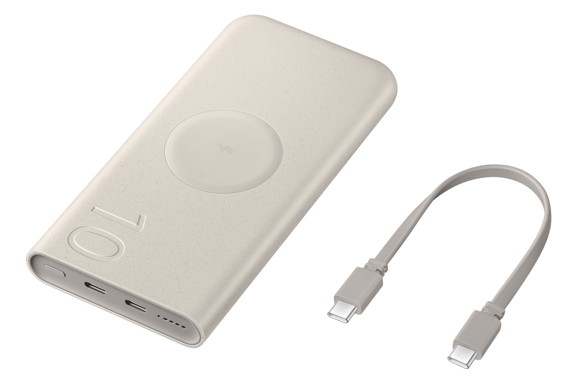 Samsung Wireless Power Bank 10,000 mAh 25W - beige