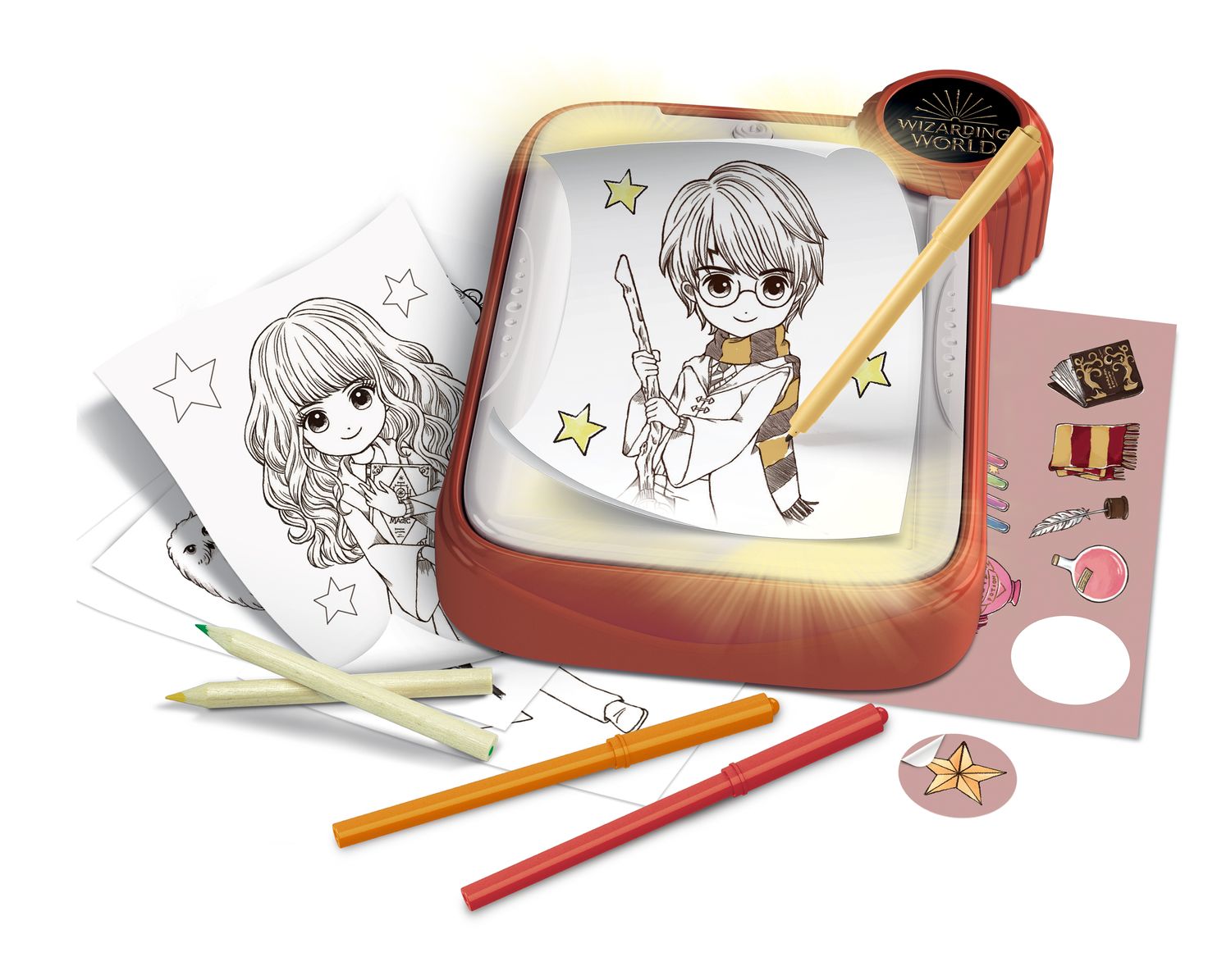 Clementoni 18670 - Harry Potter - Illuminated Magic Board