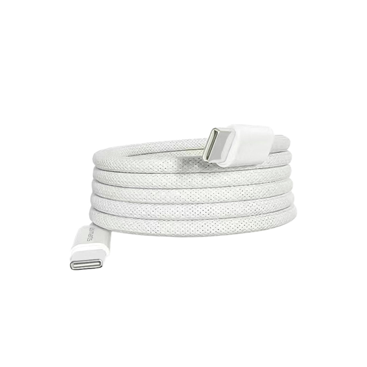 4smarts USB-C Magnetic Cable RollUp 1.5m white