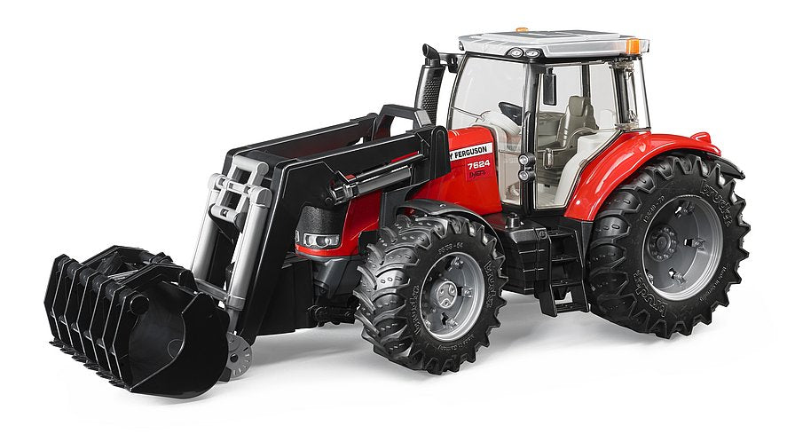 Bruder 03047 - Massey Ferguson 7624 with front loader, 1:16
