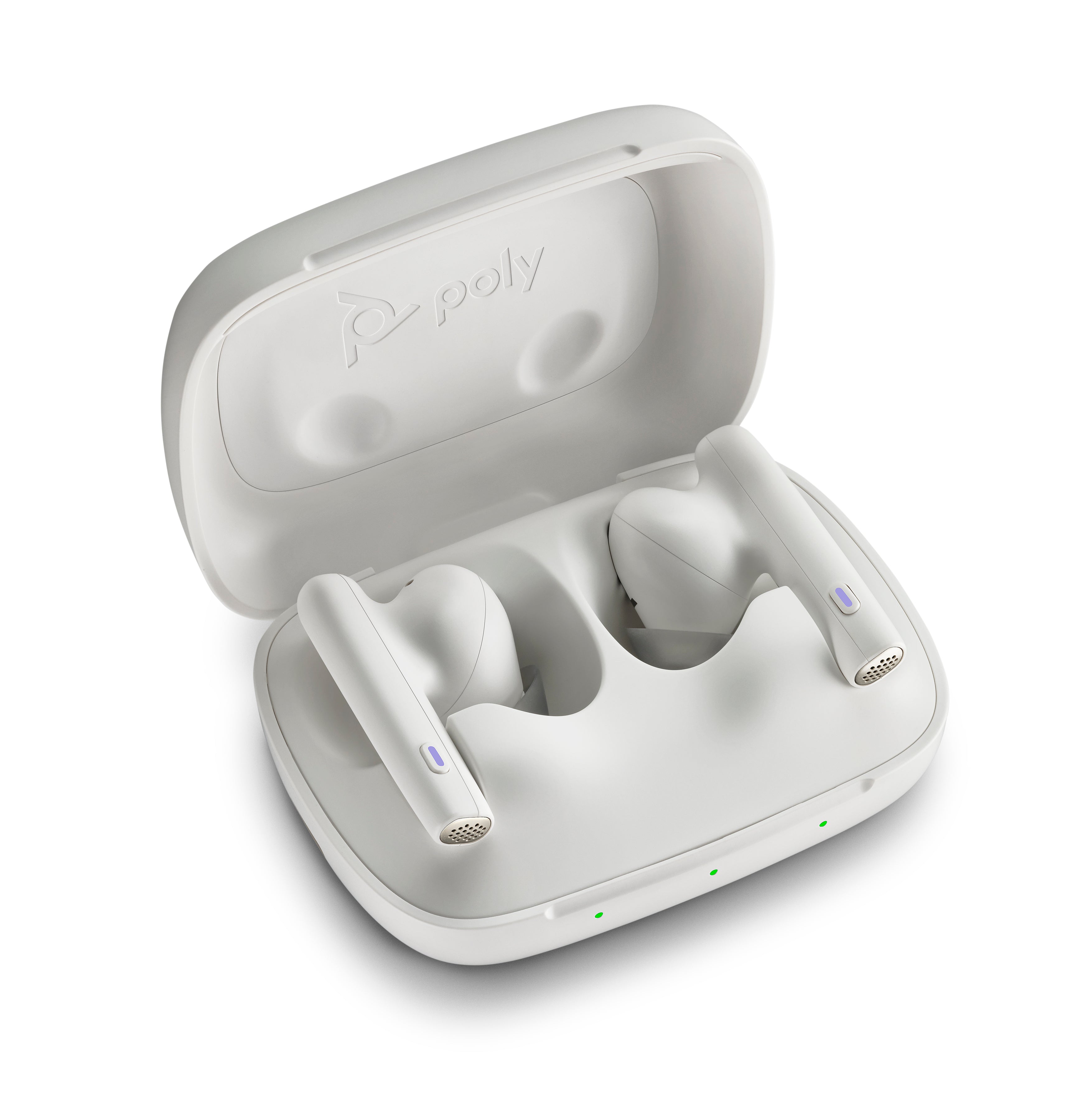 HP Poly Voyager Free 60 UC USB-C with Base Case White