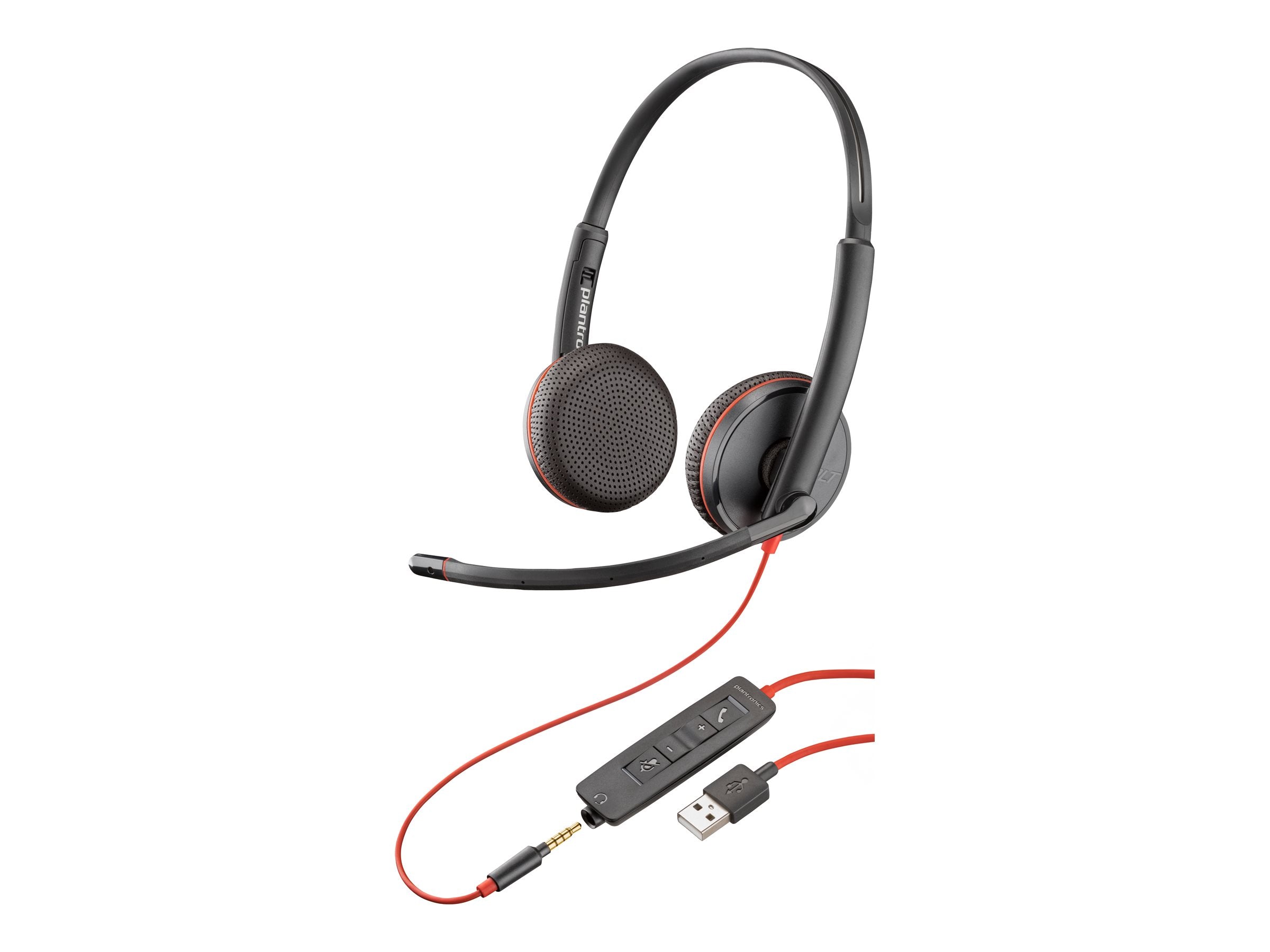 HP Poly Blackwire C3225 USB-A Binaural