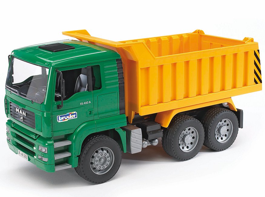 Bruder 02765 - MAN TGA truck with tipping body, 1:16