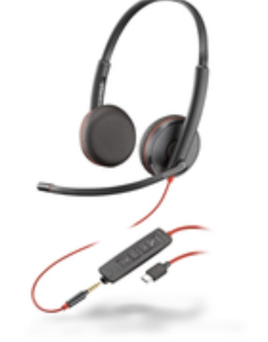 HP Poly Blackwire C3225 USB-C