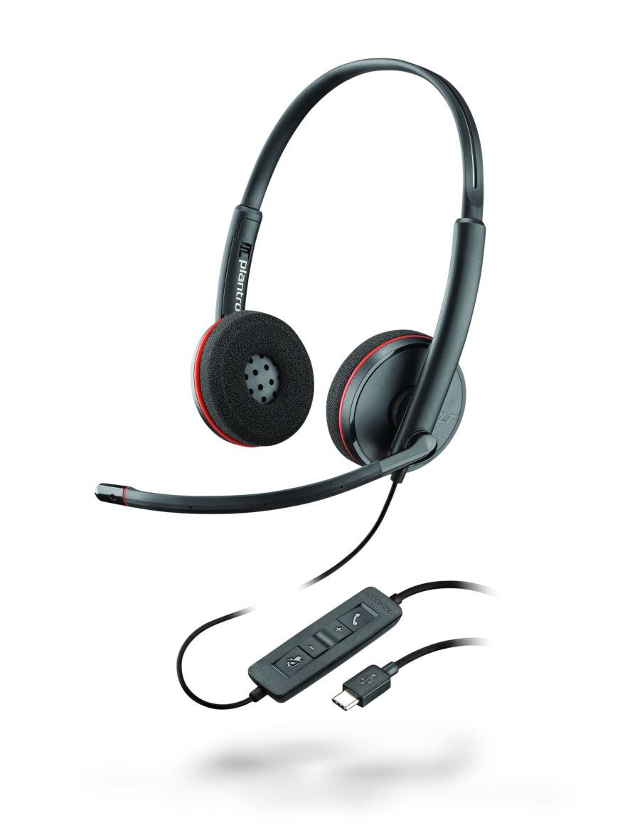 HP Poly Blackwire C3220 USB-C Stereo