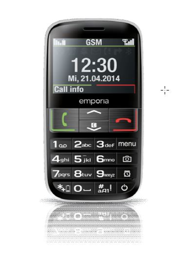 Emporia emporiaEUPHORIA 2G, large button mobile phone