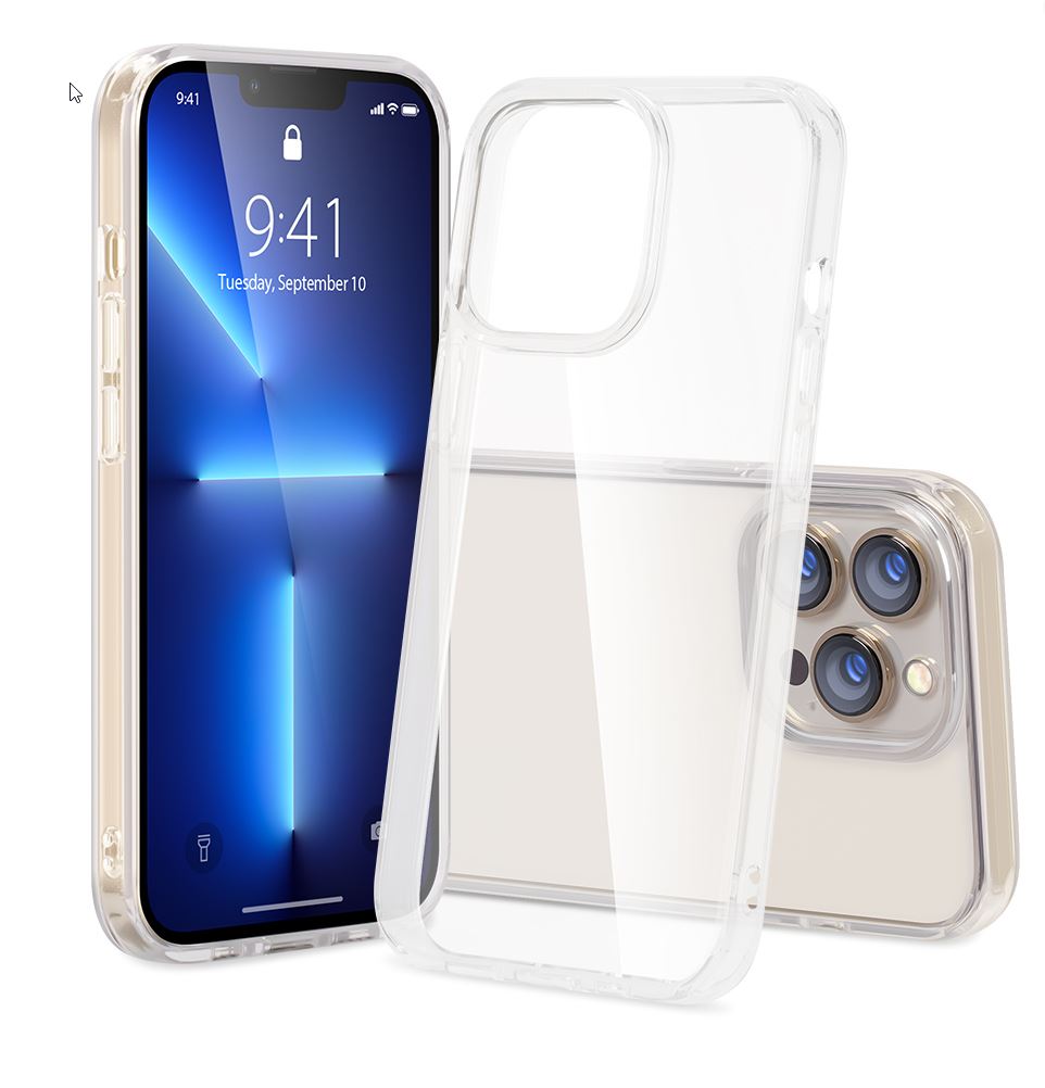Nevox StyleShell SHOCKFlex - iPhone 15 Pro transparent