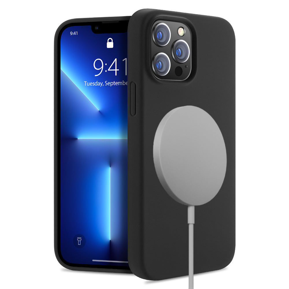 Nevox StyleShell Shock - iPhone 15 Pro compatible with MagSafe, black