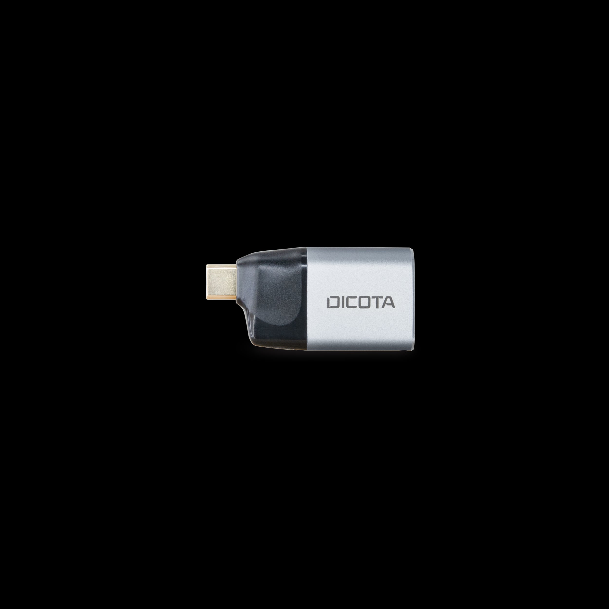 Dicota USB-C to HDMI mini adapter with PD (4k/100W) silver