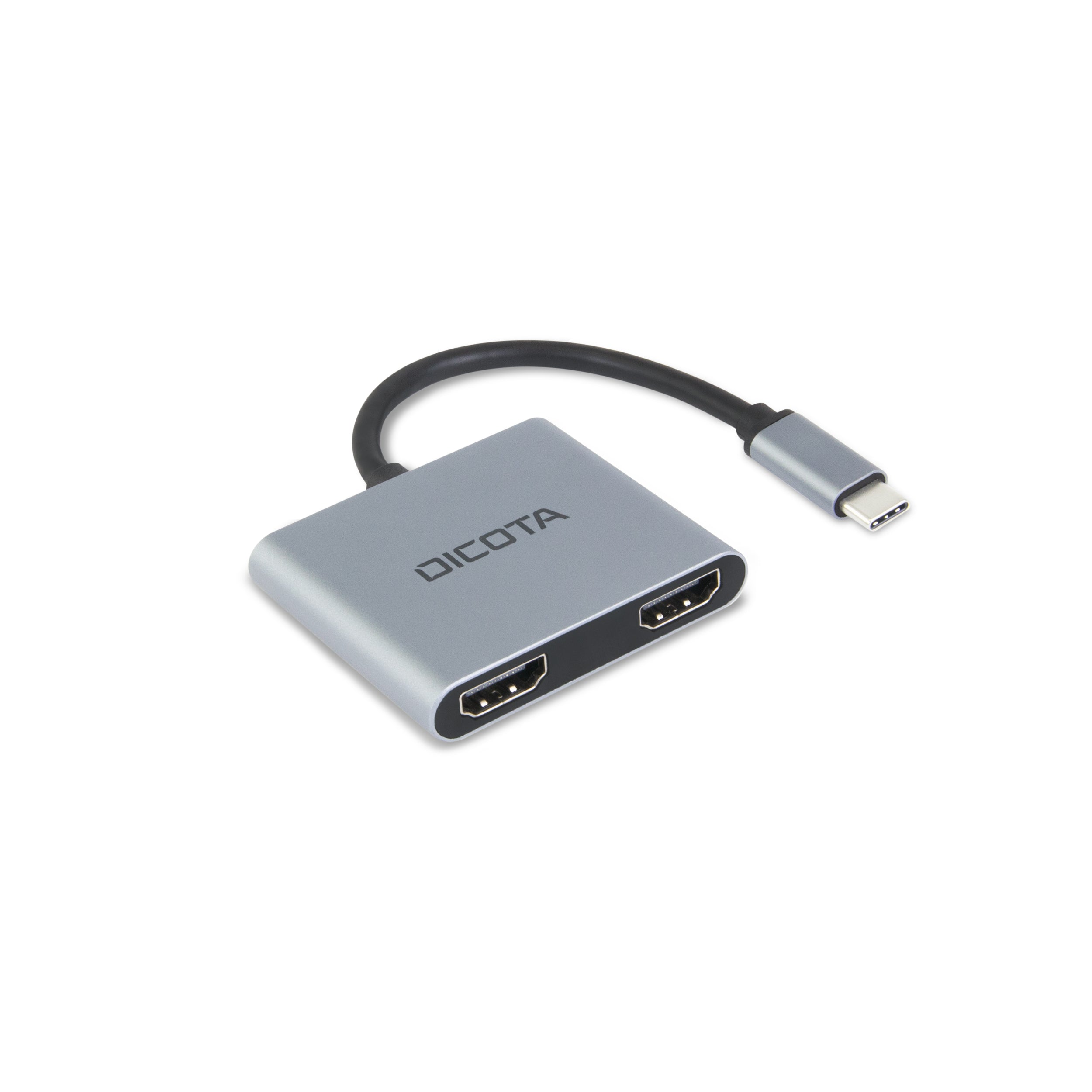 Dicota USB-C Mobile 4-in-1 Mini Docking Station 4K HDMI PD 100W silver