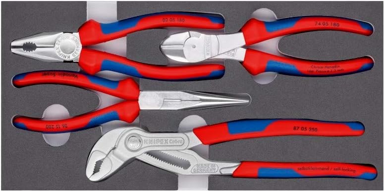KNIPEX pliers set 00 20 01 V17 