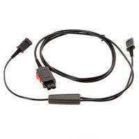 HP Poly Y-cable for connecting 2 headsets