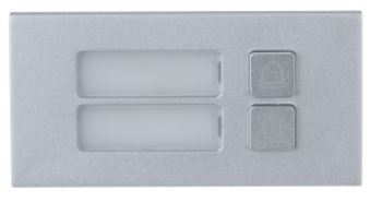 DAHUA DHI-VTO4202F-MB2 - Two-button module - Silver