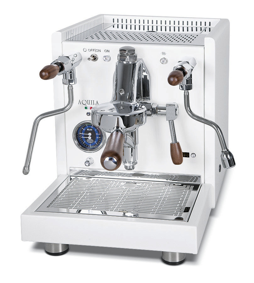 Quick Mill Aquila weiss Siebträger Espressomaschine