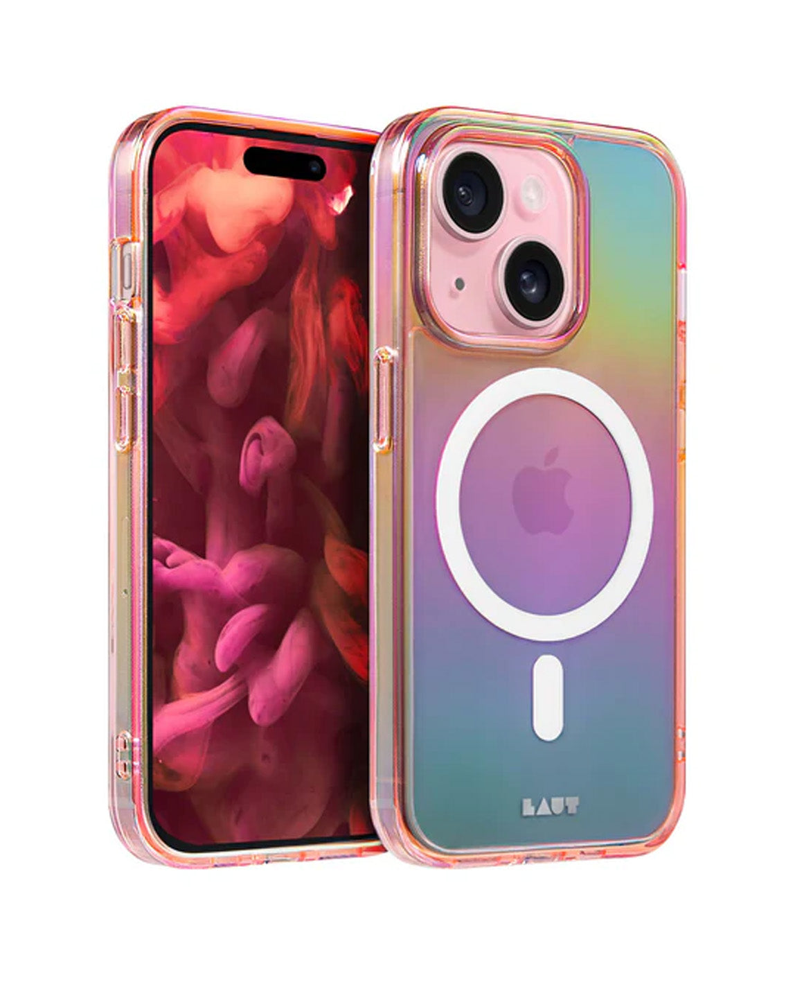 LOUD Holo iPhone 15 Pro Holo Pink